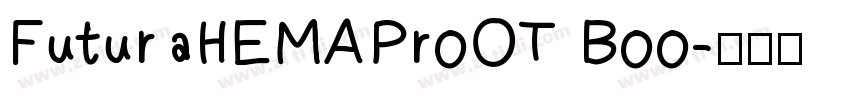 FuturaHEMAProOT Boo字体转换